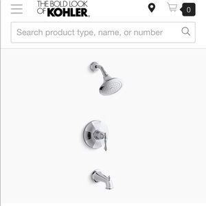 New Kohler Tub and Shower faucet fixture in box